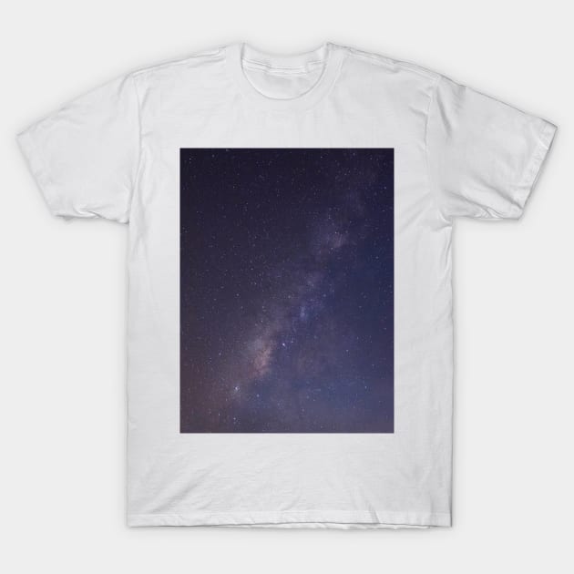 Purple Galaxy T-Shirt by NewburyBoutique